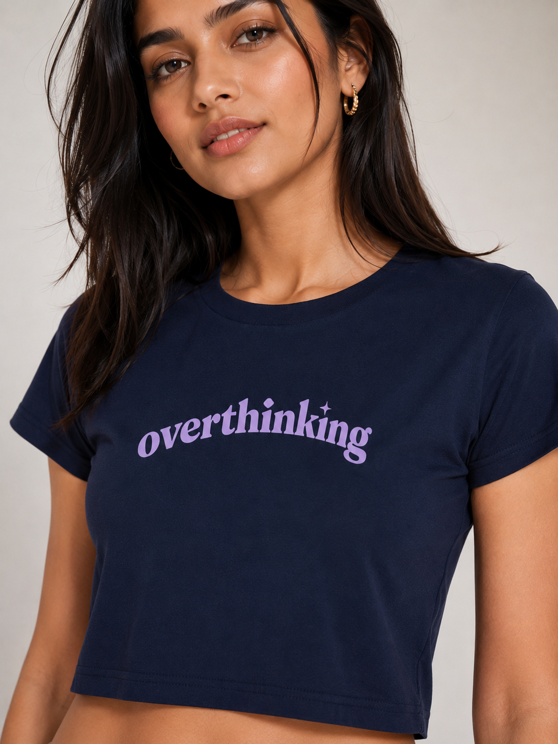 Overthinking Crop Top