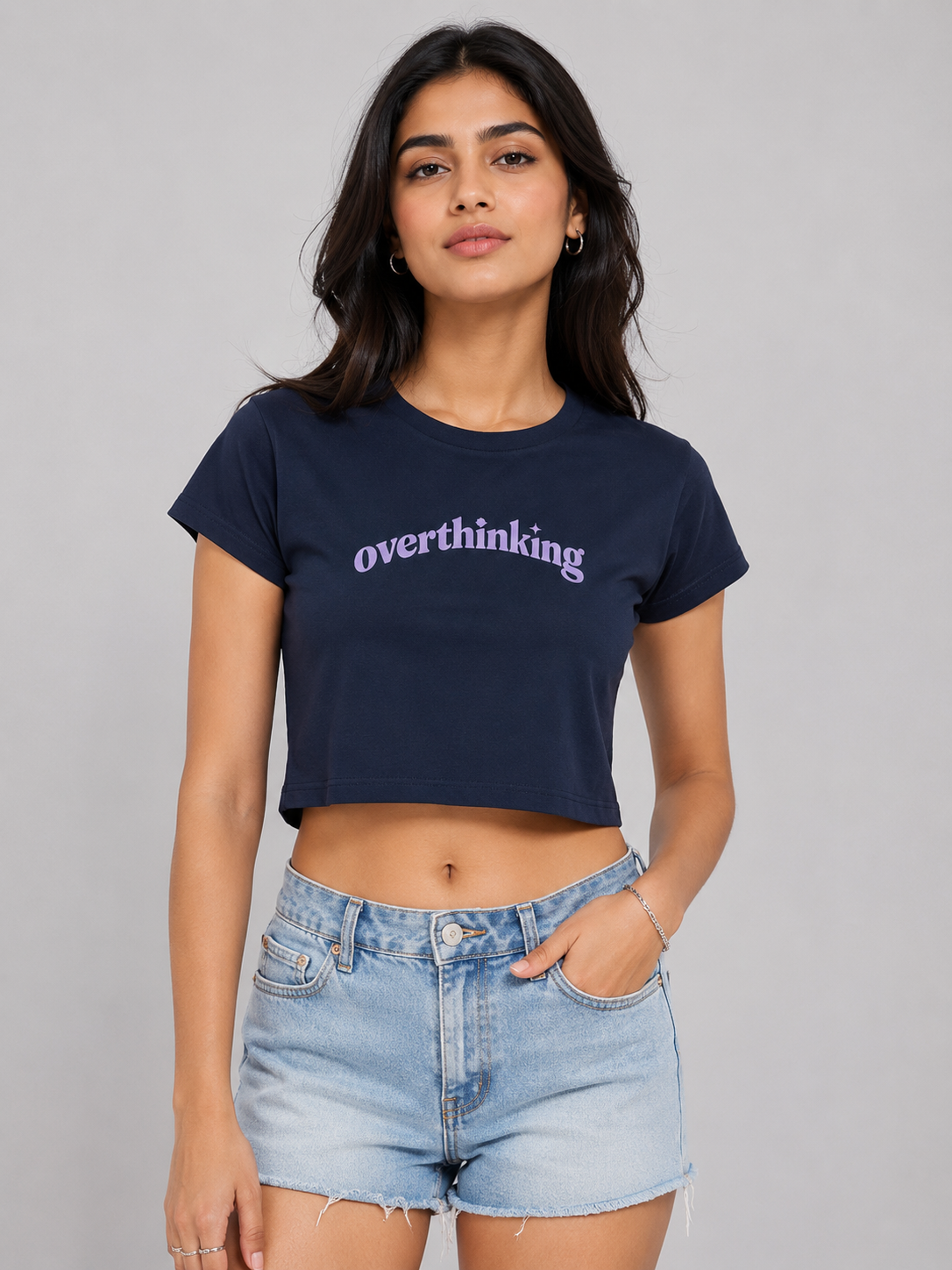 Overthinking Crop Top