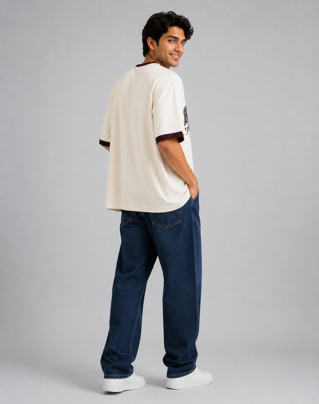 RAION Athletic Club – Premium Oversized Ringer T-Shirt