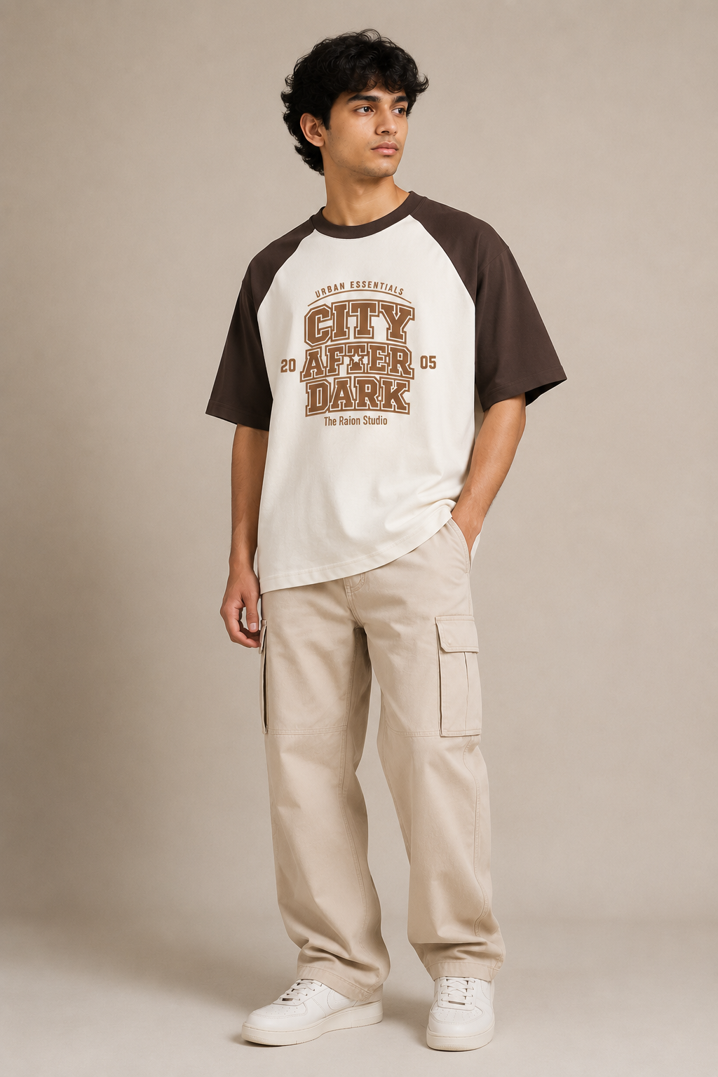 CITY AFTER DARK - Unisex Oversized Raglan