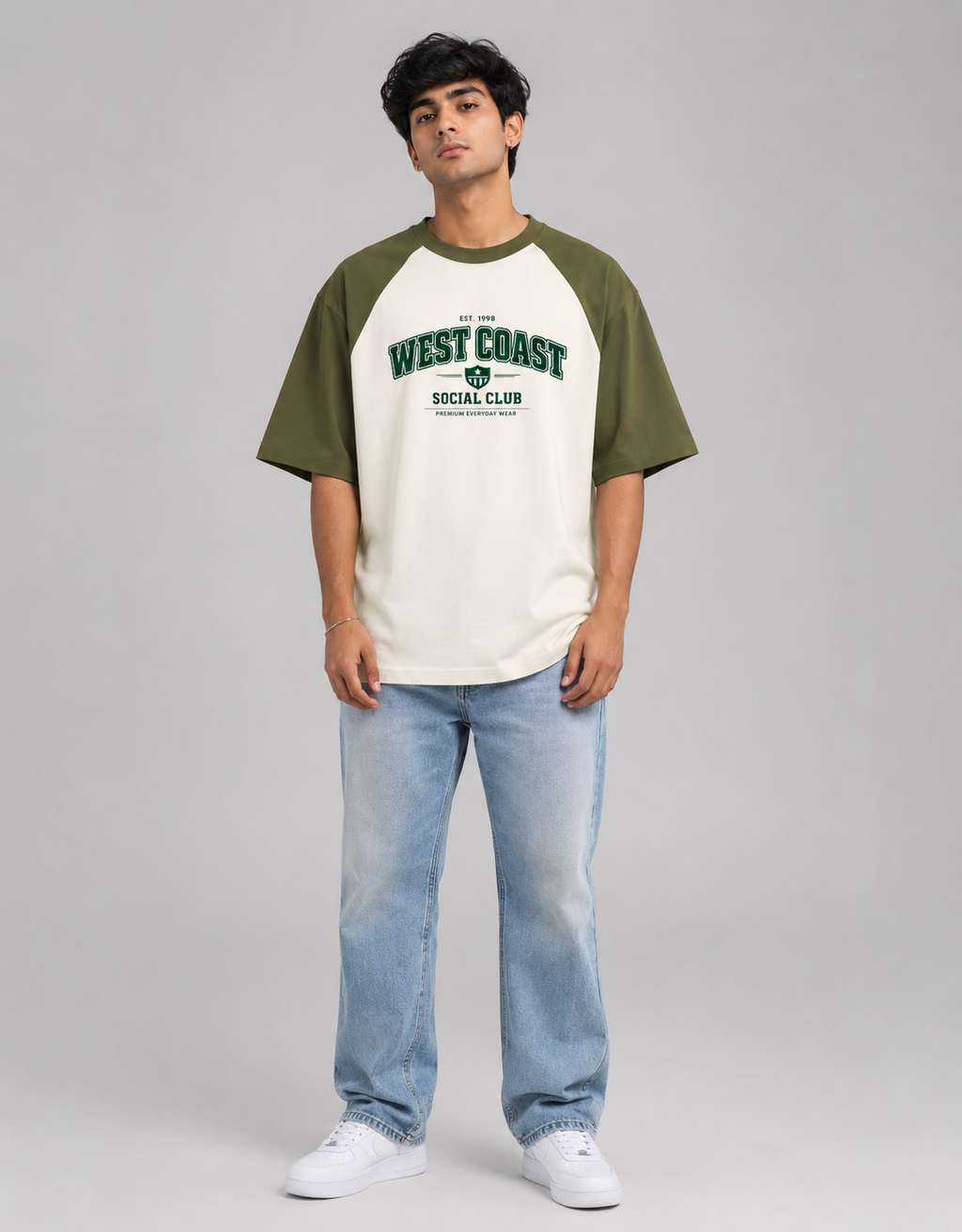 West Coast Social Club - Unisex Oversized Raglan