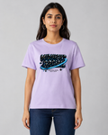 Midnight Social Oversized T-Shirt – Electric Blue Edition