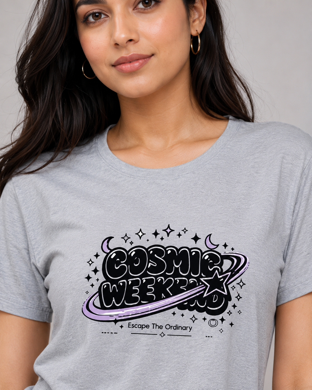 Cosmic Weekend – Y2K Women's Classic T-Shirt