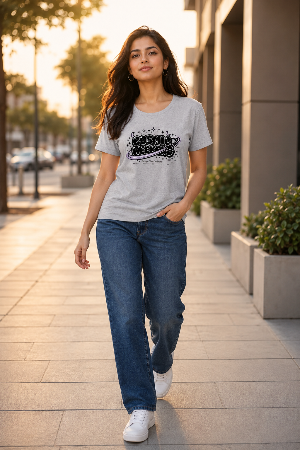 Cosmic Weekend – Y2K Women's Classic T-Shirt