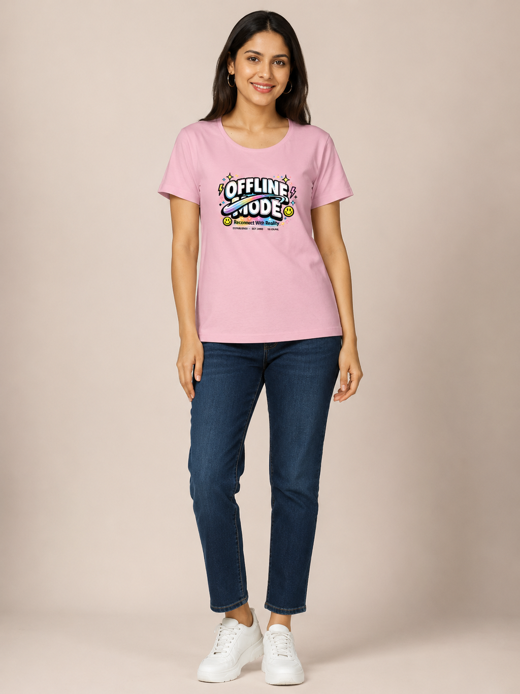 Offline Mode – Premium Y2K Women's Classic T-Shirt