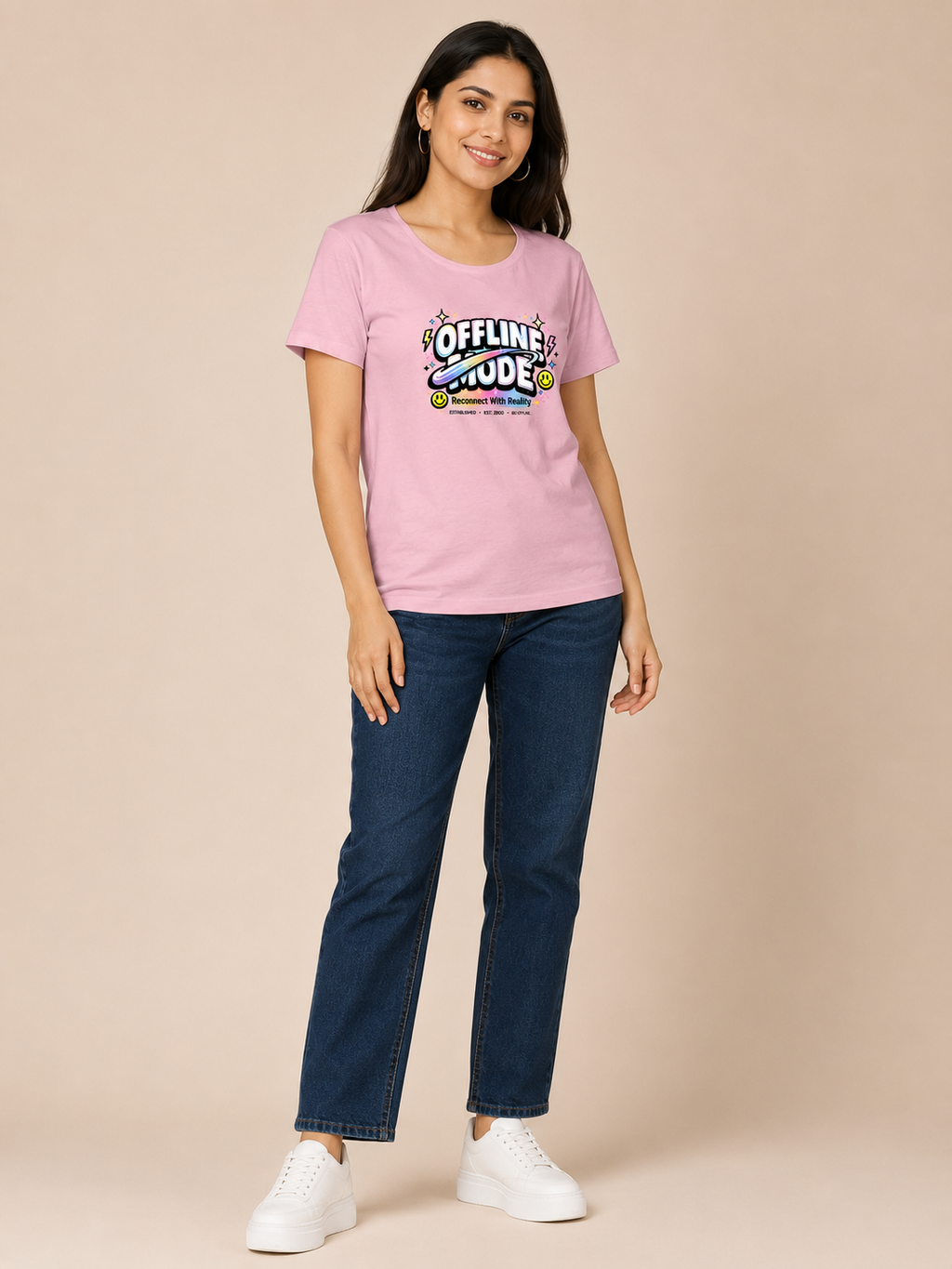 Offline Mode – Premium Y2K Women's Classic T-Shirt
