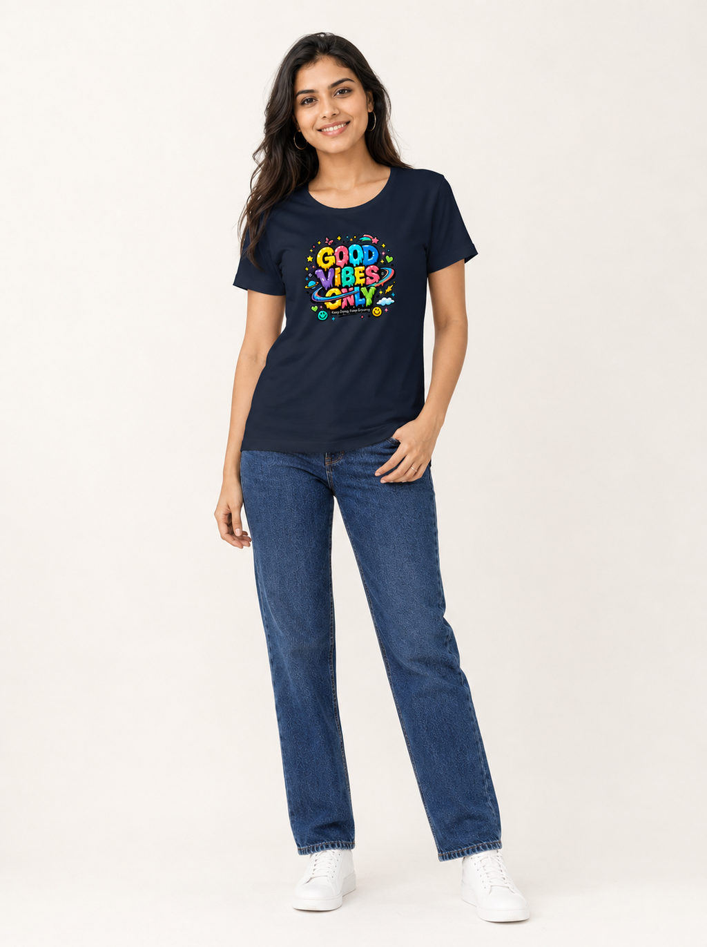 Good Vibes Only – Premium Y2K Women's Classic T-Shirt