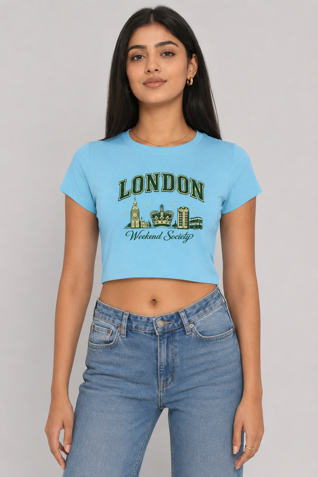 London Weekend Society Women's Crop Top