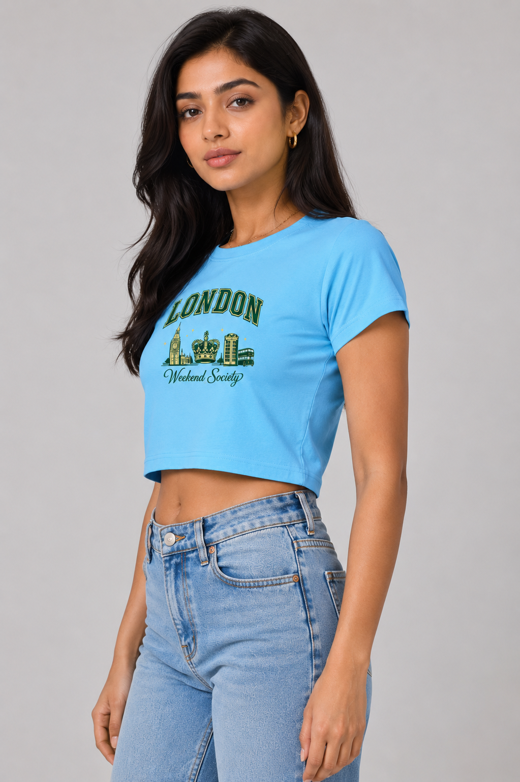 London Weekend Society Women's Crop Top