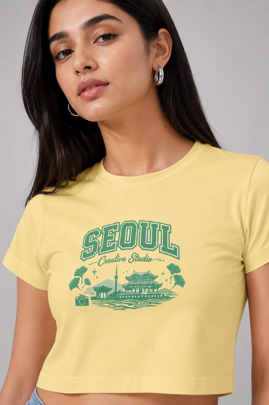 Seoul Creative Studio Women's Crop Top