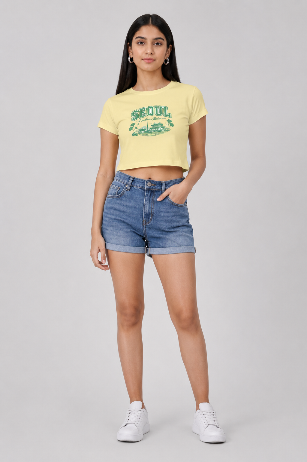 Seoul Creative Studio Women's Crop Top