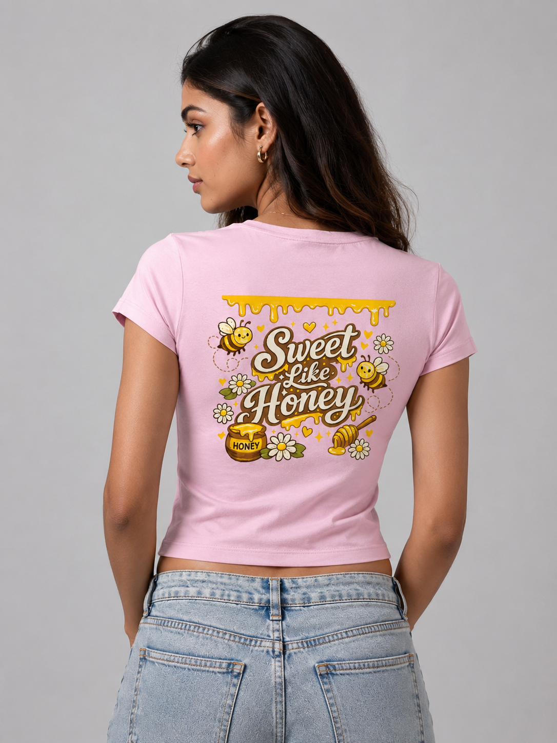 Sweet Like Honey Baby Tee