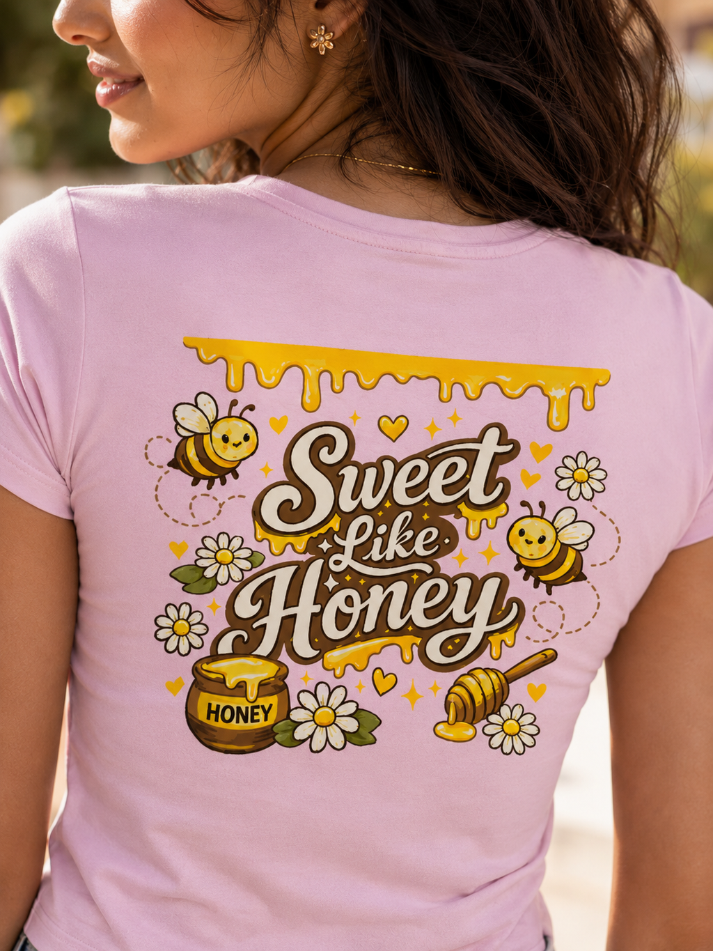 Sweet Like Honey Baby Tee