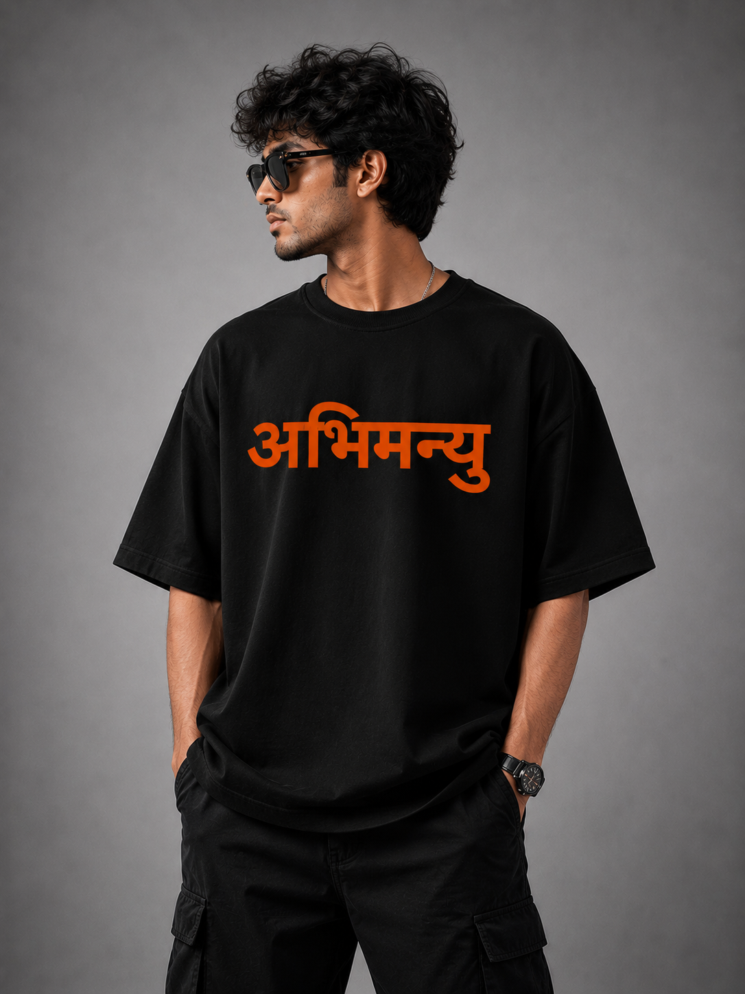 ABHIMANYU: Chakravyuh Warrior || Unisex Classic Crew T-Shirt